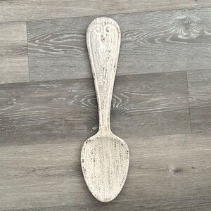 Rustic Cream Wooden Spoon Decor